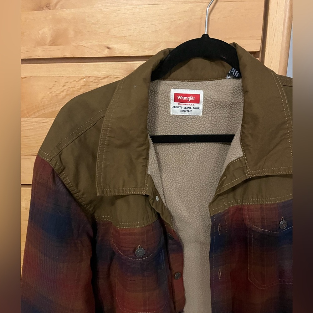 Wrangler button up jacket - image 2